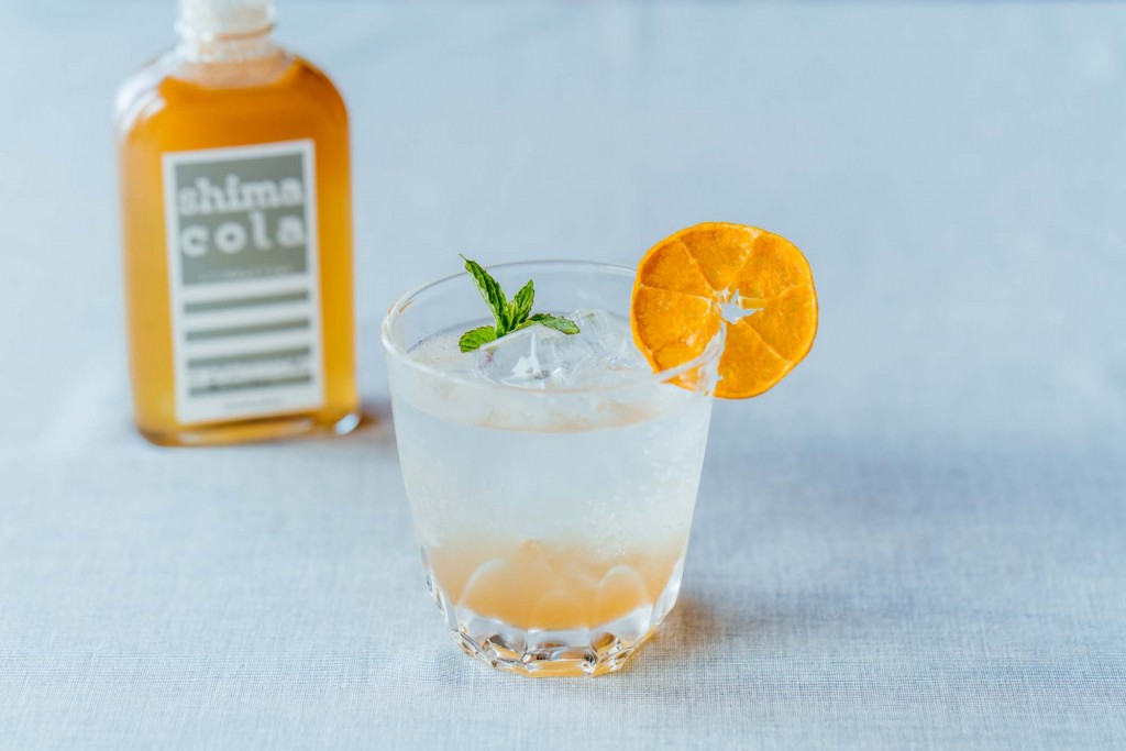 使用した素材は「鳴門オレンジ」
”shima cola veasion AWAJISHIMA BURGER”